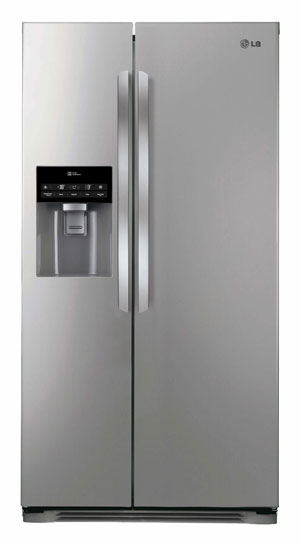 Amerikaanse koelkast met ijsblokjesmachine zonder wateraansluiting